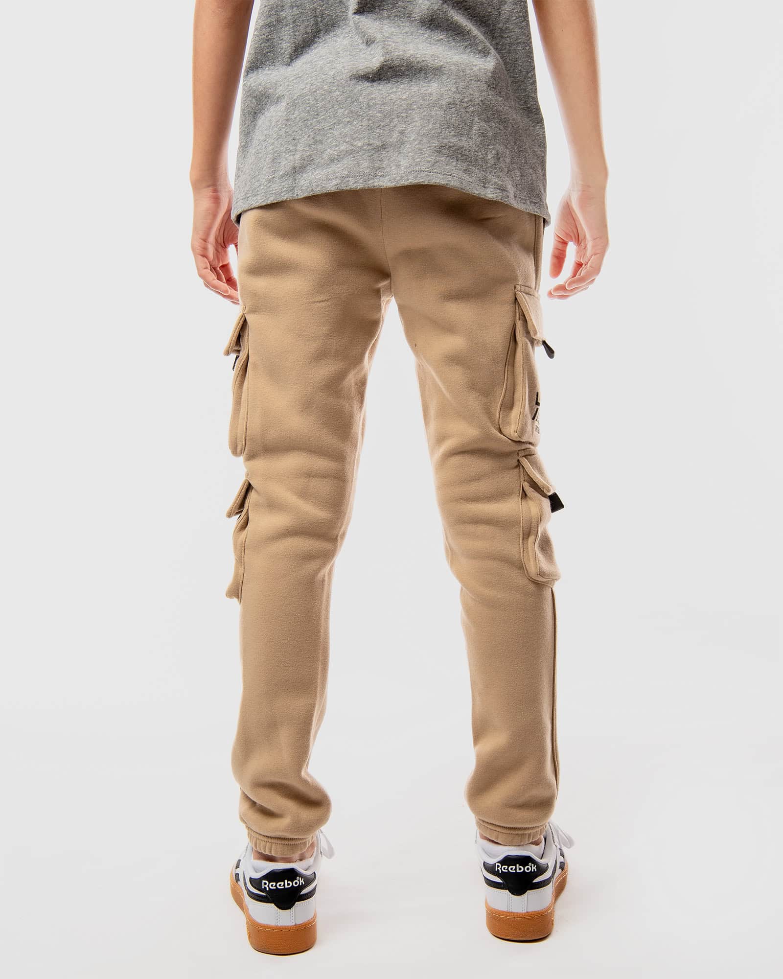 BOYS HILKIAH FLEECE CARGO JOGGERS - Image 8
