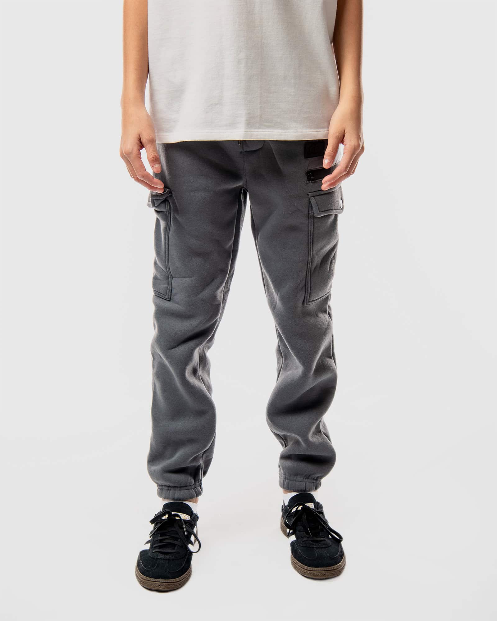 BOYS SANTI FLEECE CARGO JOGGERS - Image 5