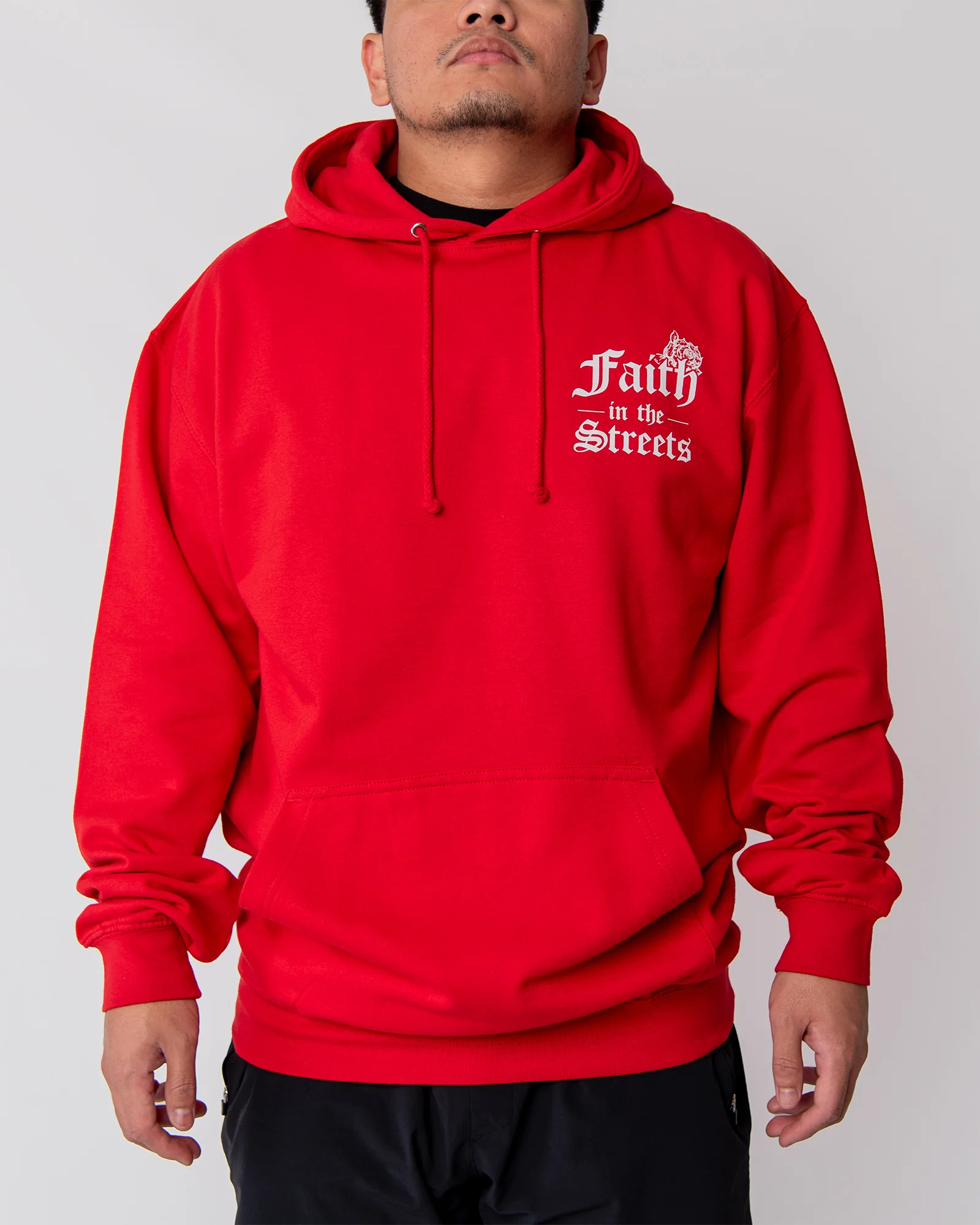 FAITH IN THE STREETS FLEECE HOODIE - Image 5