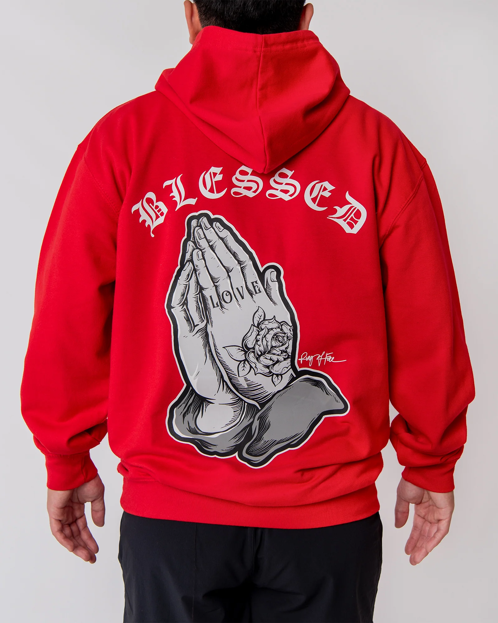 FAITH IN THE STREETS FLEECE HOODIE - Image 6