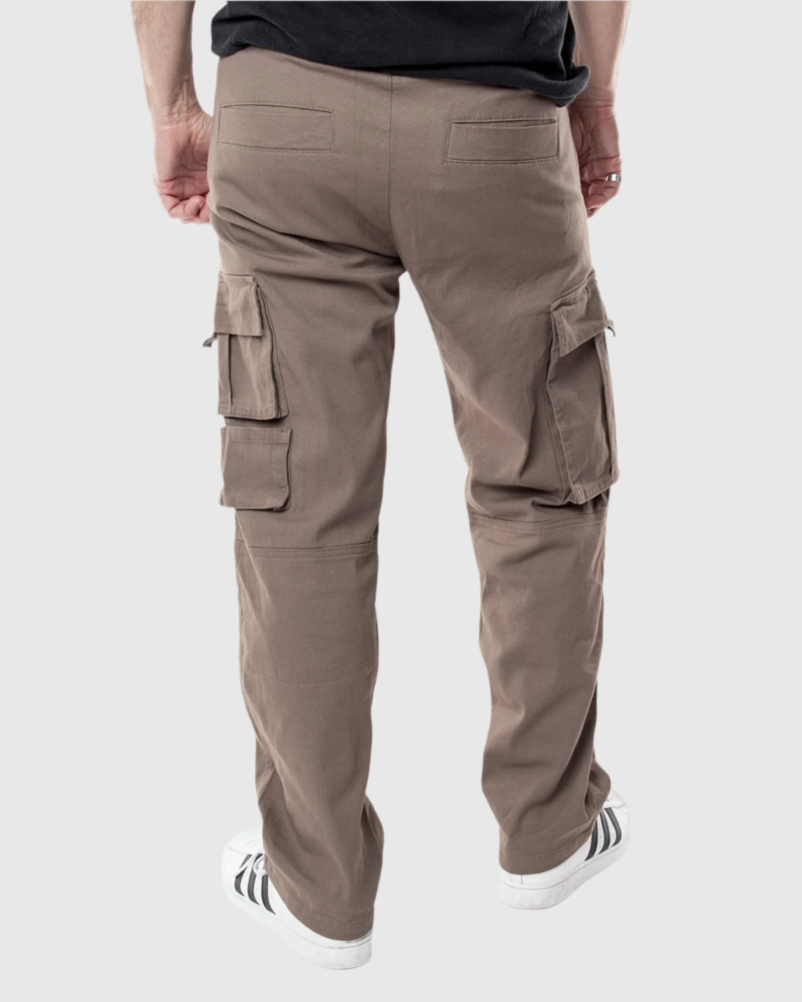 MEN'S ALPHEUS STRAIGHT FIT TWILL CARGO PANTS - Image 4