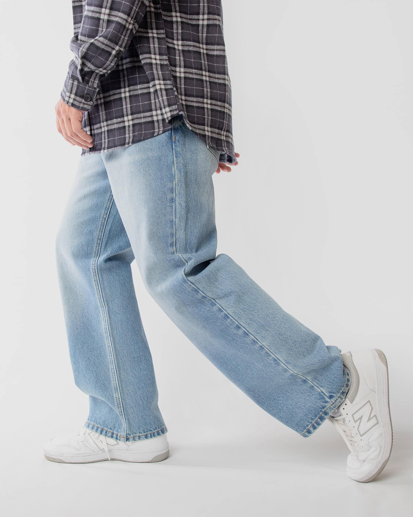MEN'S ARENA BAGGY DENIM JEANS - Image 3