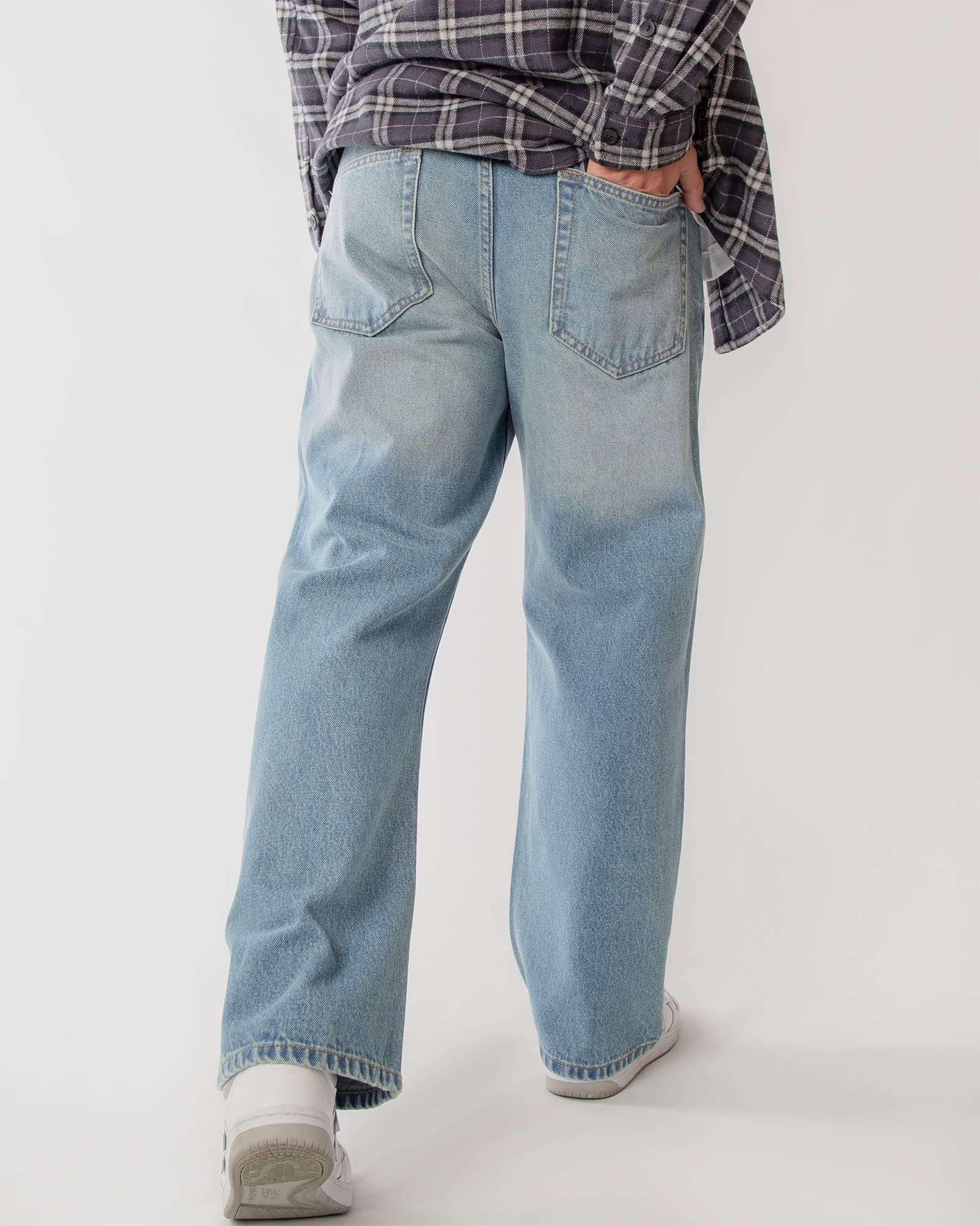 MEN'S ARENA BAGGY DENIM JEANS - Image 4