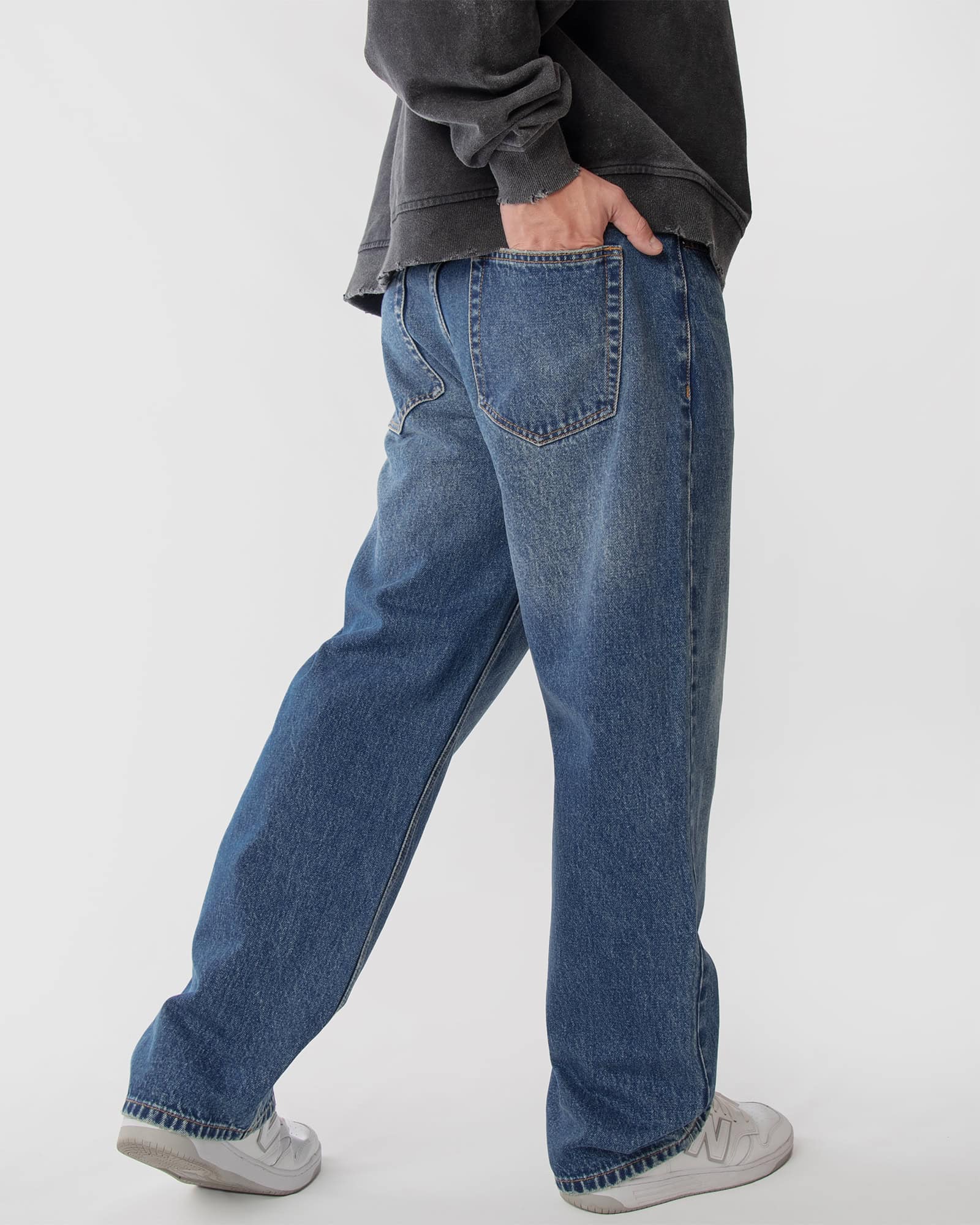MEN'S ARENA BAGGY DENIM JEANS - Image 7