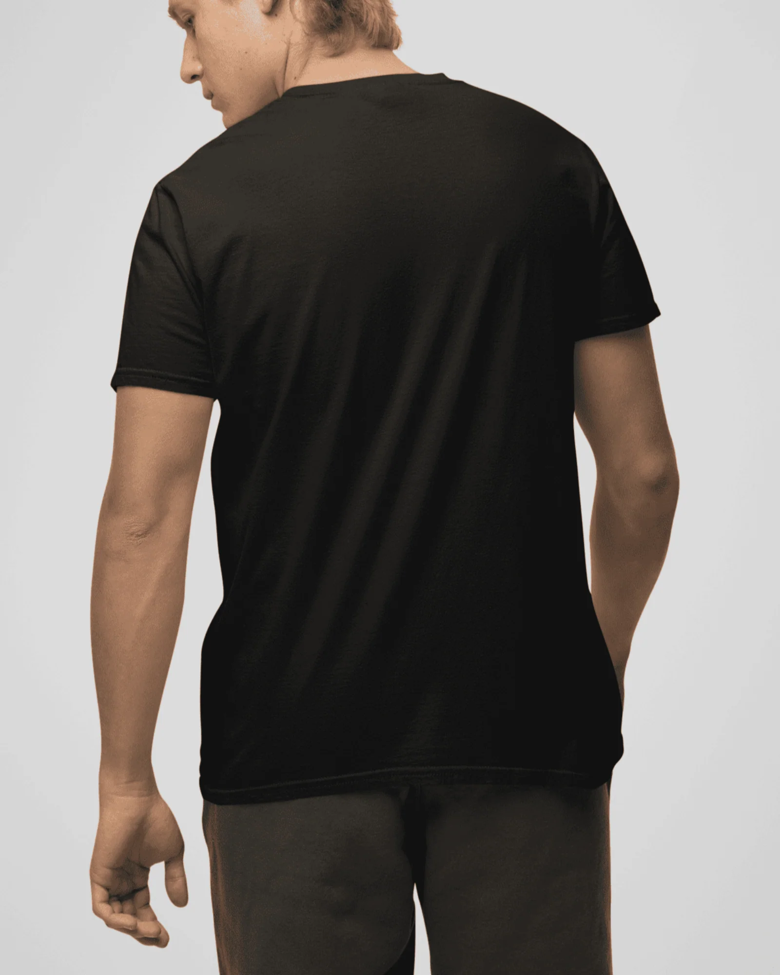 MEN'S BLESSED BLACK GRAPHIC TEE - Image 2