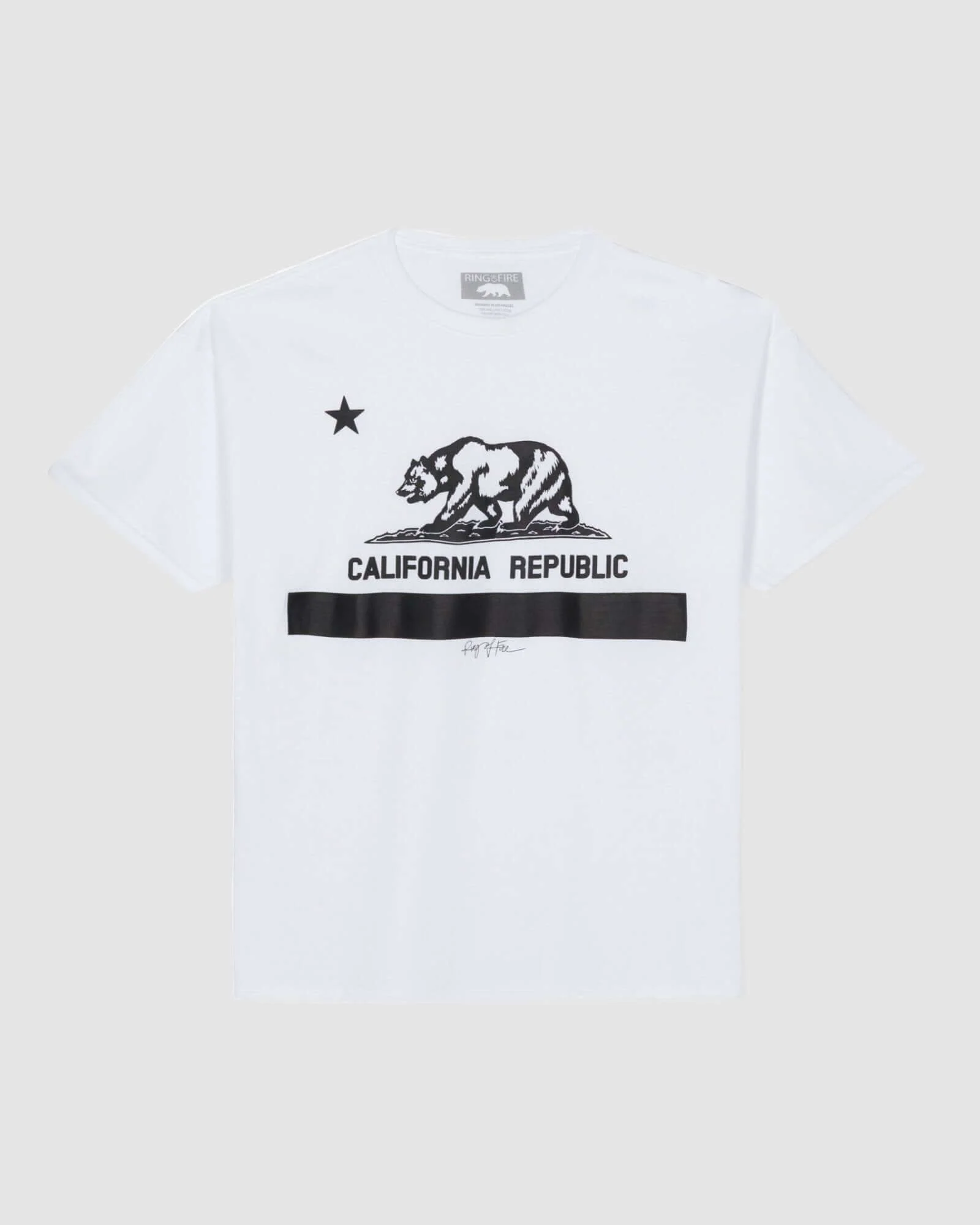 MEN'S CALI FLAG BIG & TALL GRAPHIC TEE - Image 3