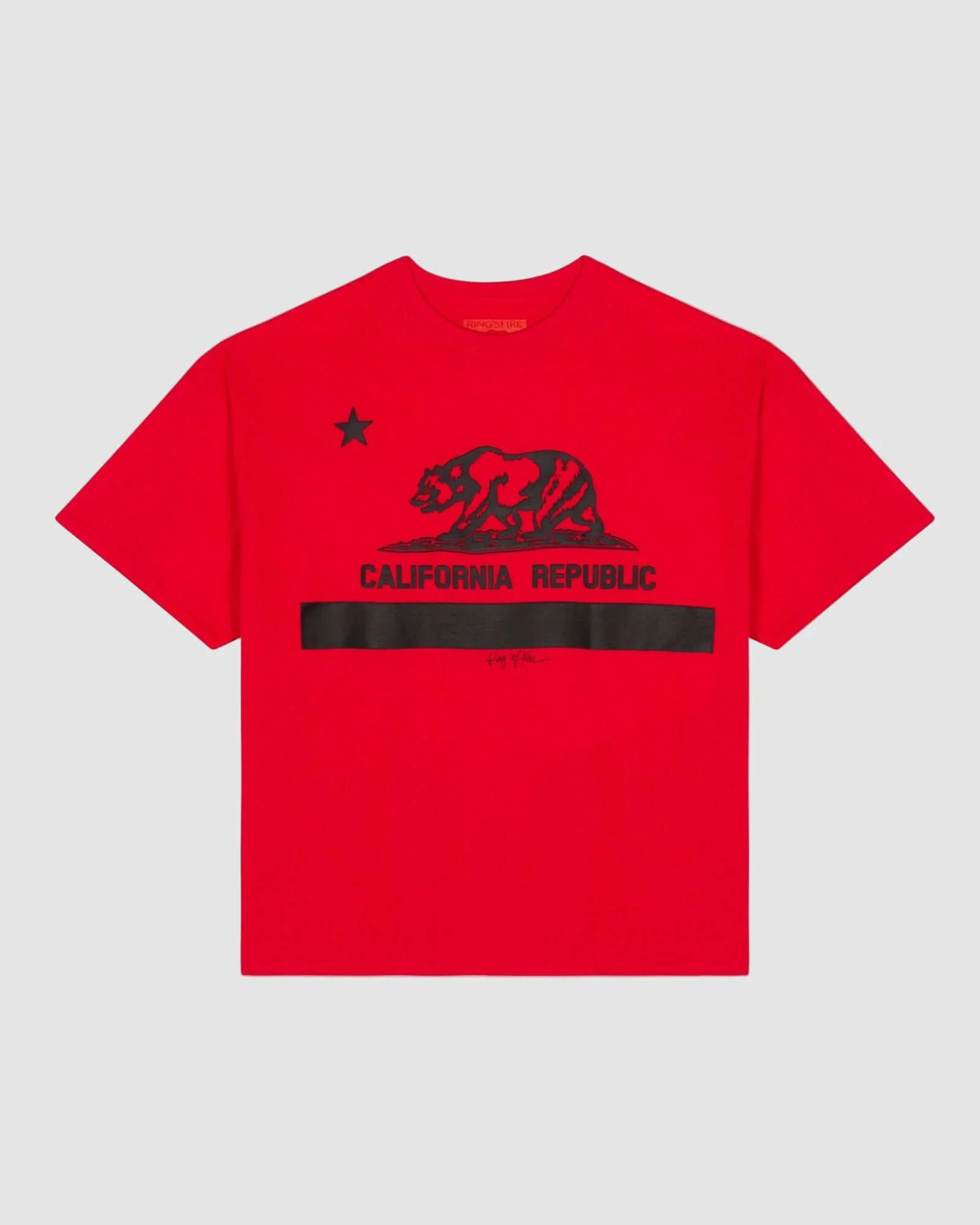 MEN'S CALI FLAG BIG & TALL GRAPHIC TEE - Image 4