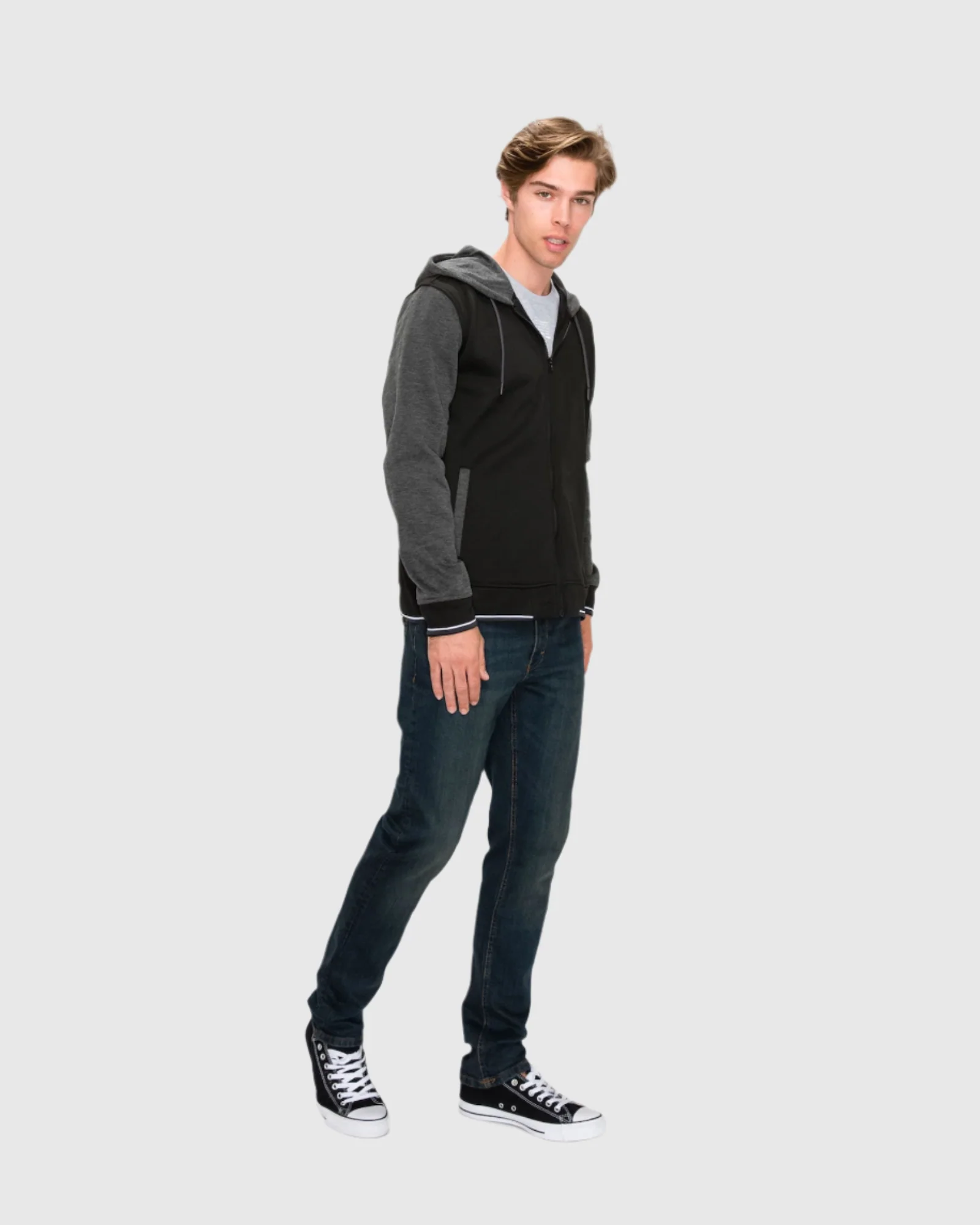 MEN'S CHARLIE FLEECE VARSITY JACKET - Image 12