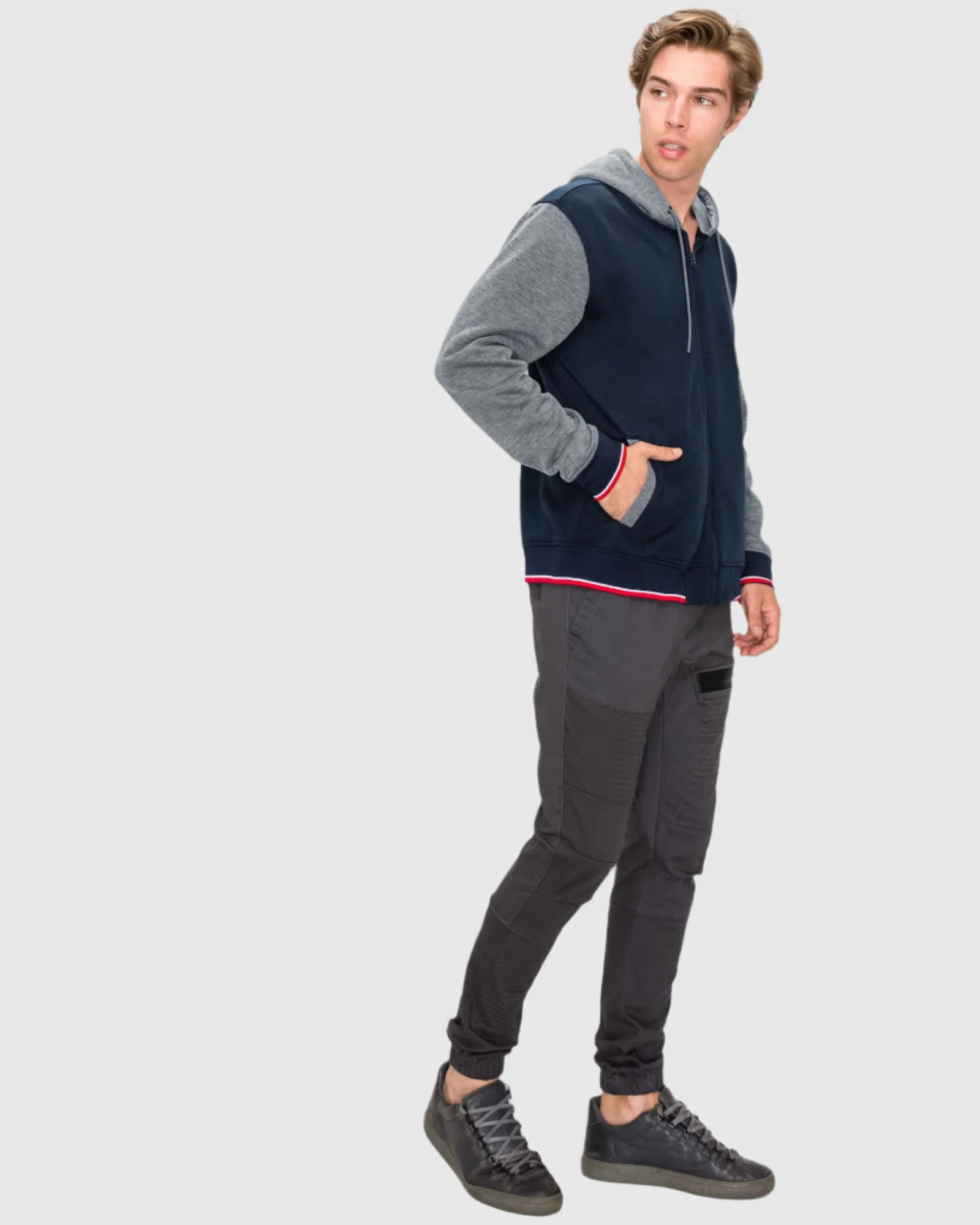 MEN'S CHARLIE FLEECE VARSITY JACKET - Image 18