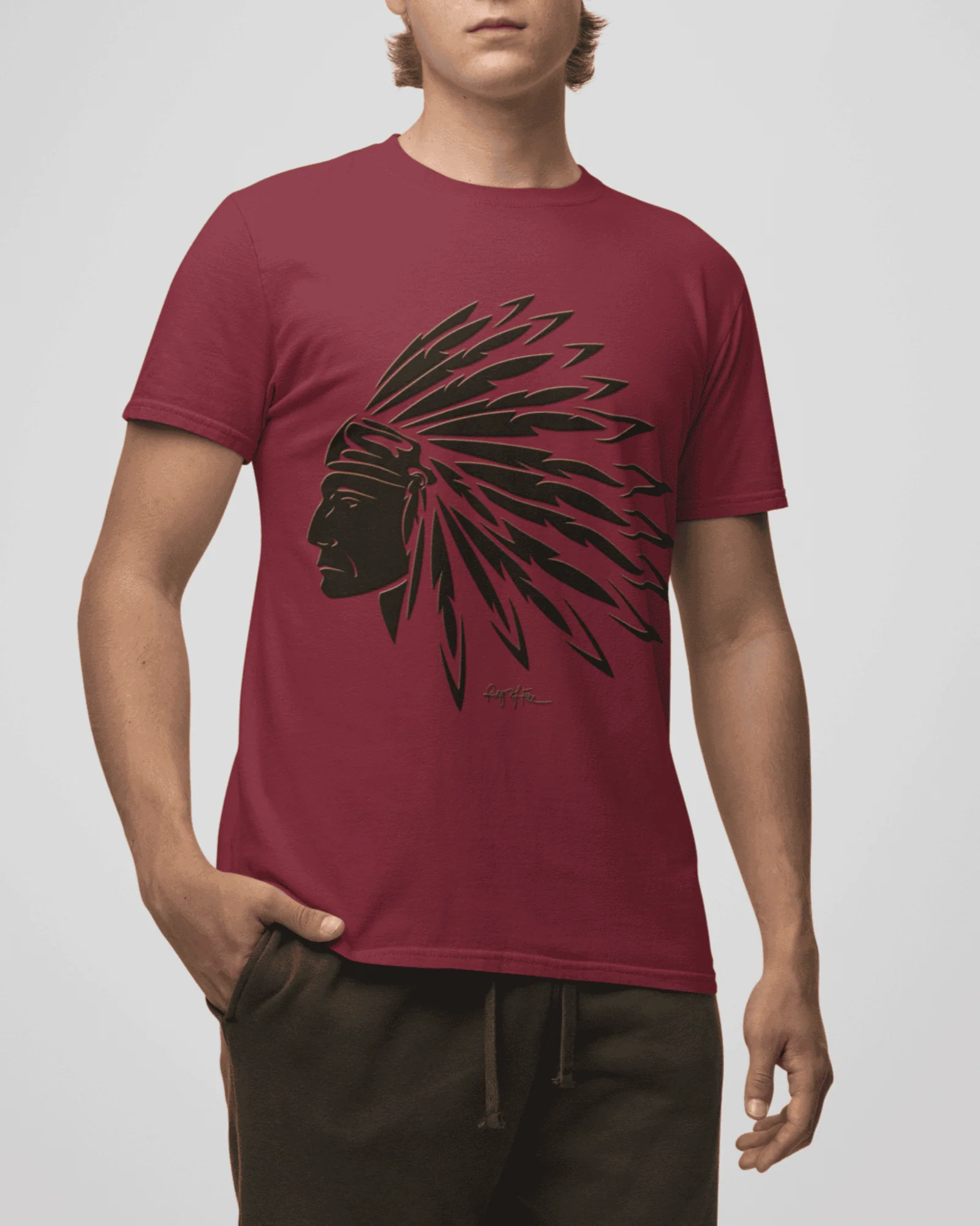 MEN'S CHIEF HEAD GRAPHIC TEE - Image 4