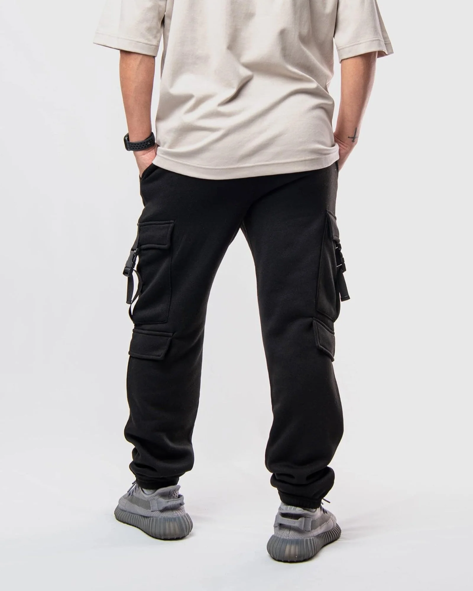 MEN'S ELASAH FLEECE CARGO JOGGERS - Image 3