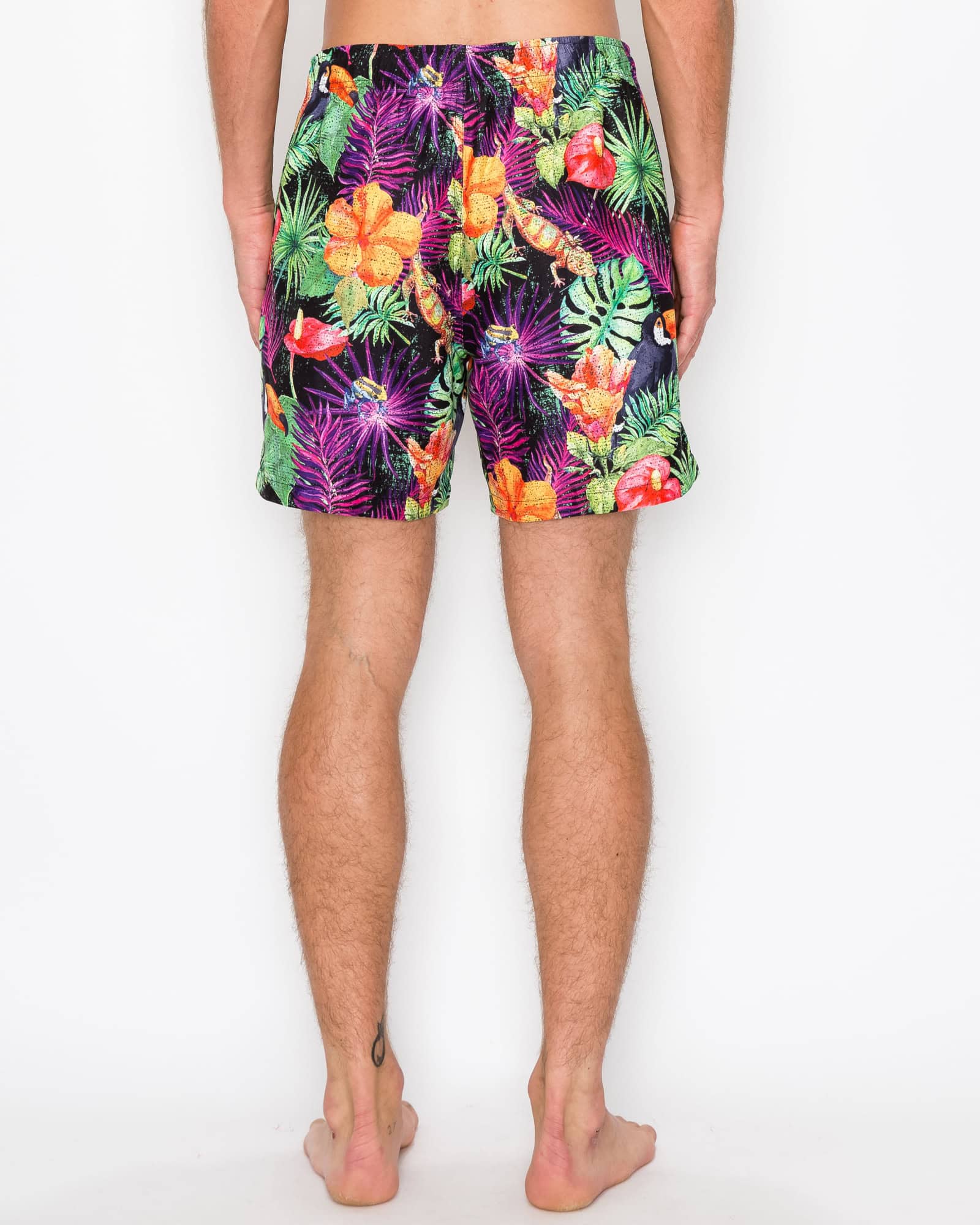 MEN'S FLORA FIESTA SWIM SHORTS - Image 4