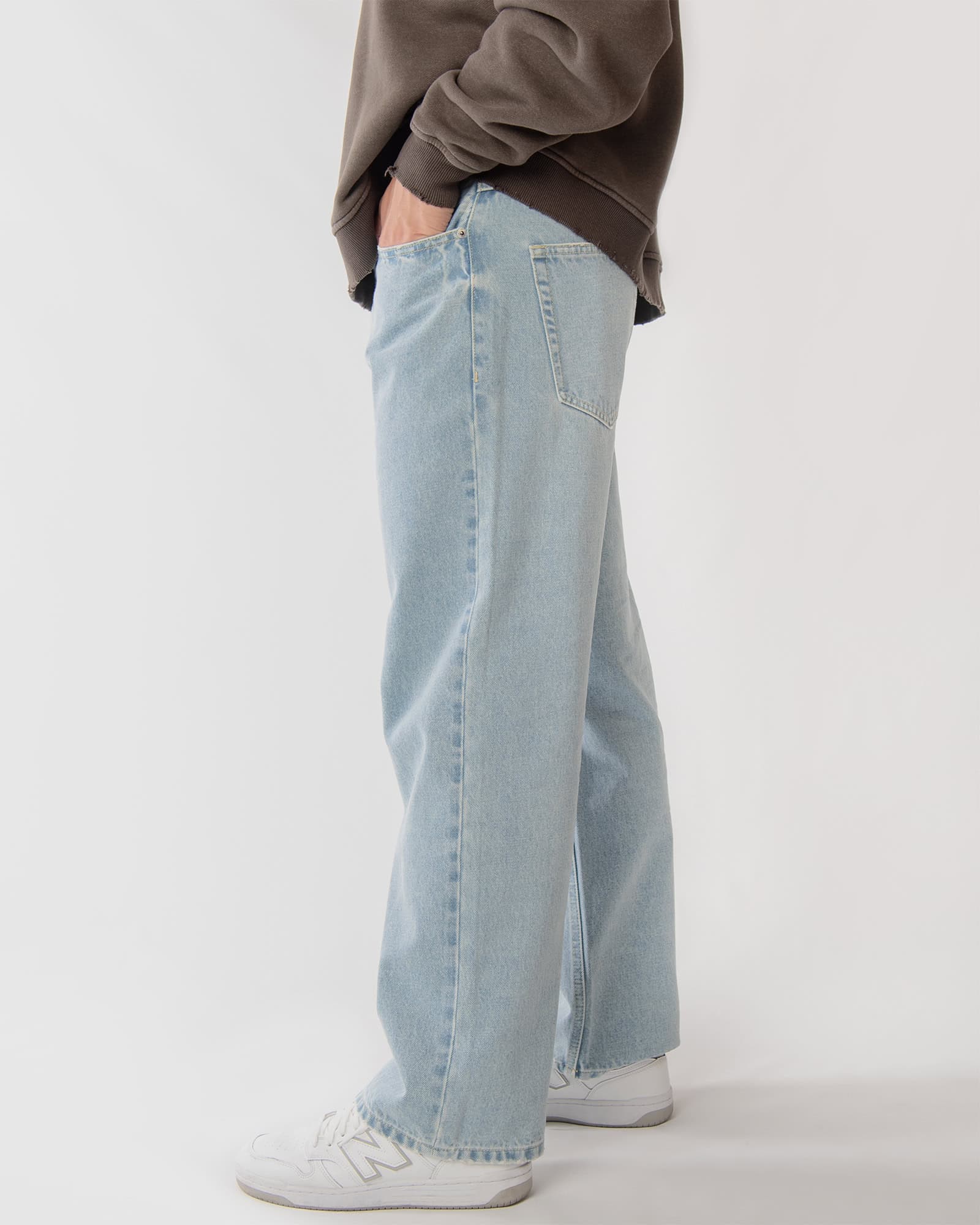 MEN'S LAIDBACK BAGGY DENIM JEANS - Image 4