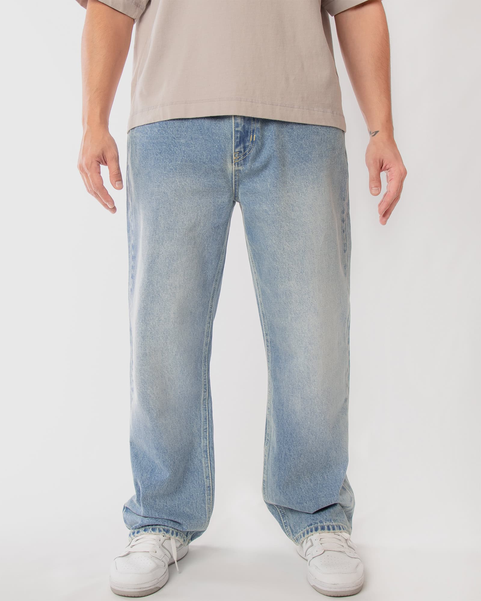 MEN'S LAIDBACK BAGGY DENIM JEANS - Image 6