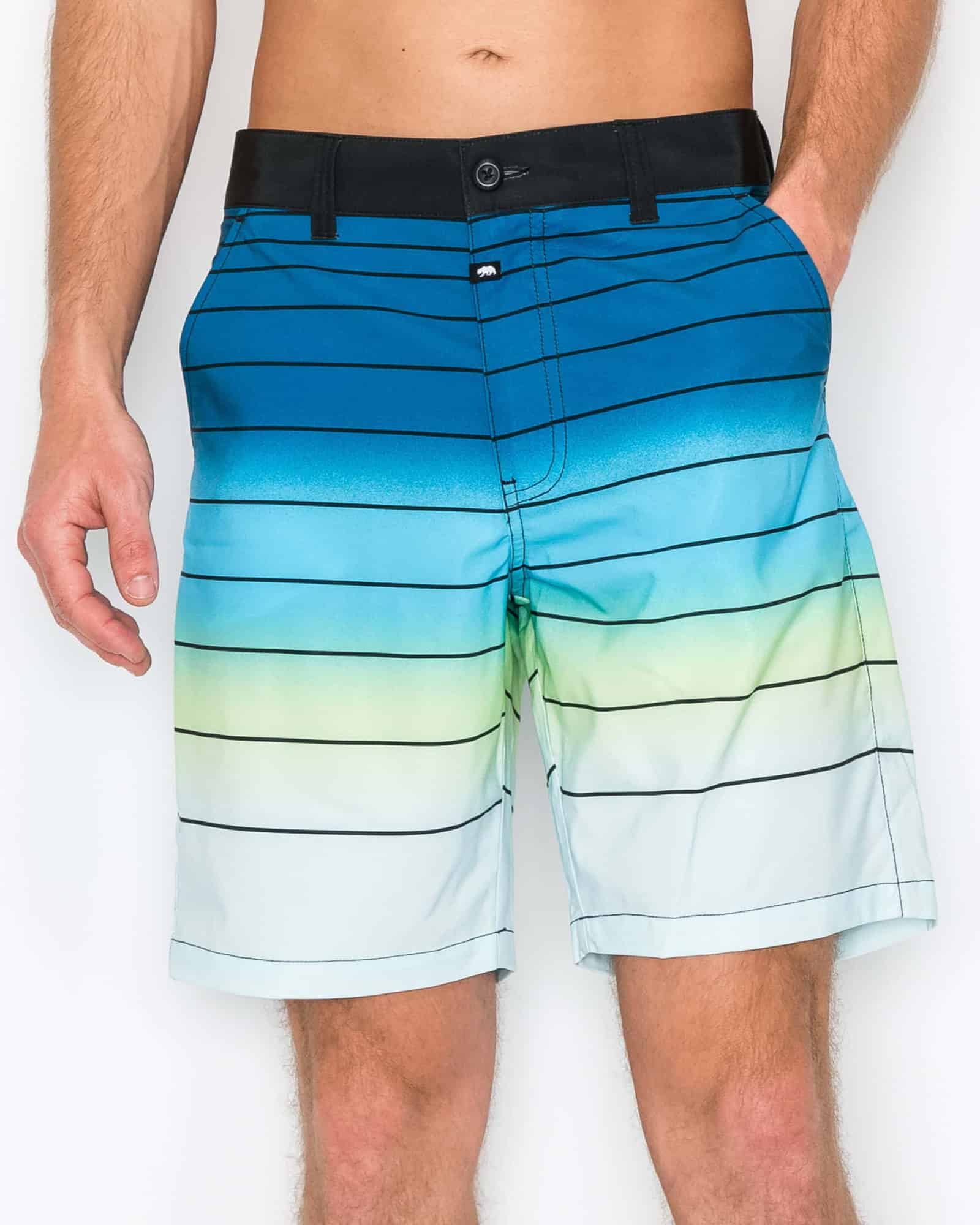 MEN'S OMBRE FADE HYBRID SHORTS