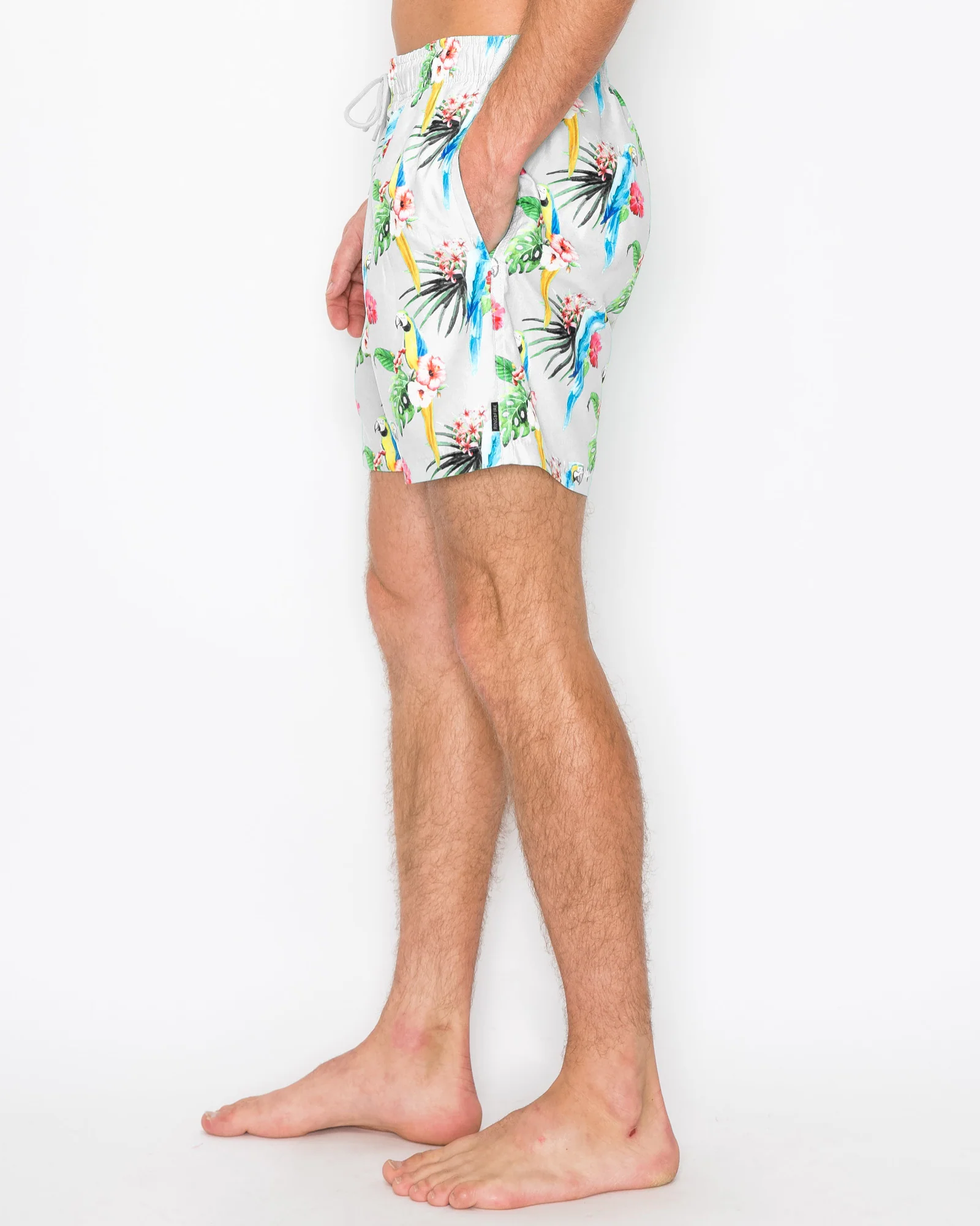 MEN'S PARROT PARADISE SWIM SHORTS - Image 3