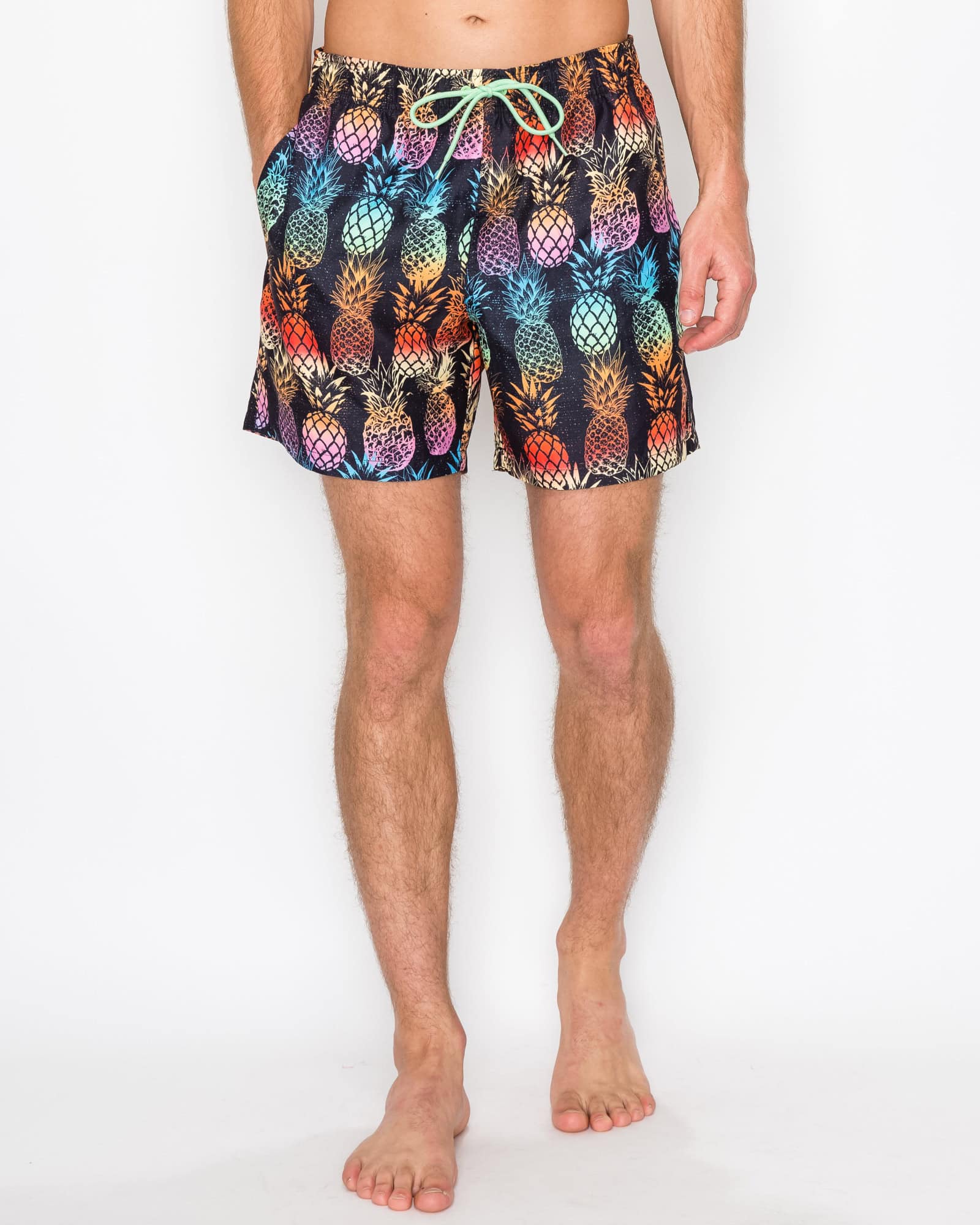 MEN'S PINEAPPLE BURST SWIM SHORTS - Image 2