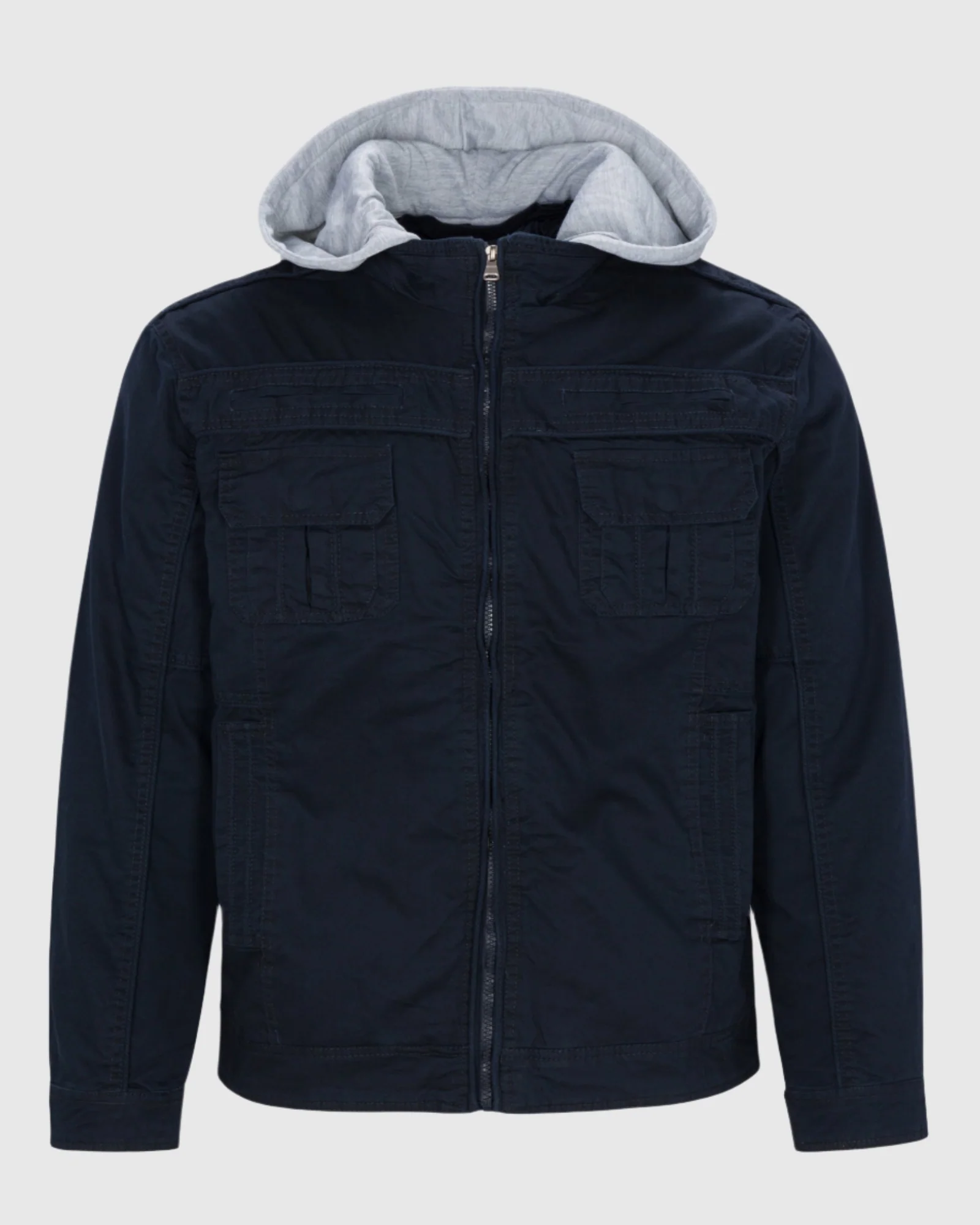 MEN'S RAGE HOODED TWILL JACKET - Image 7