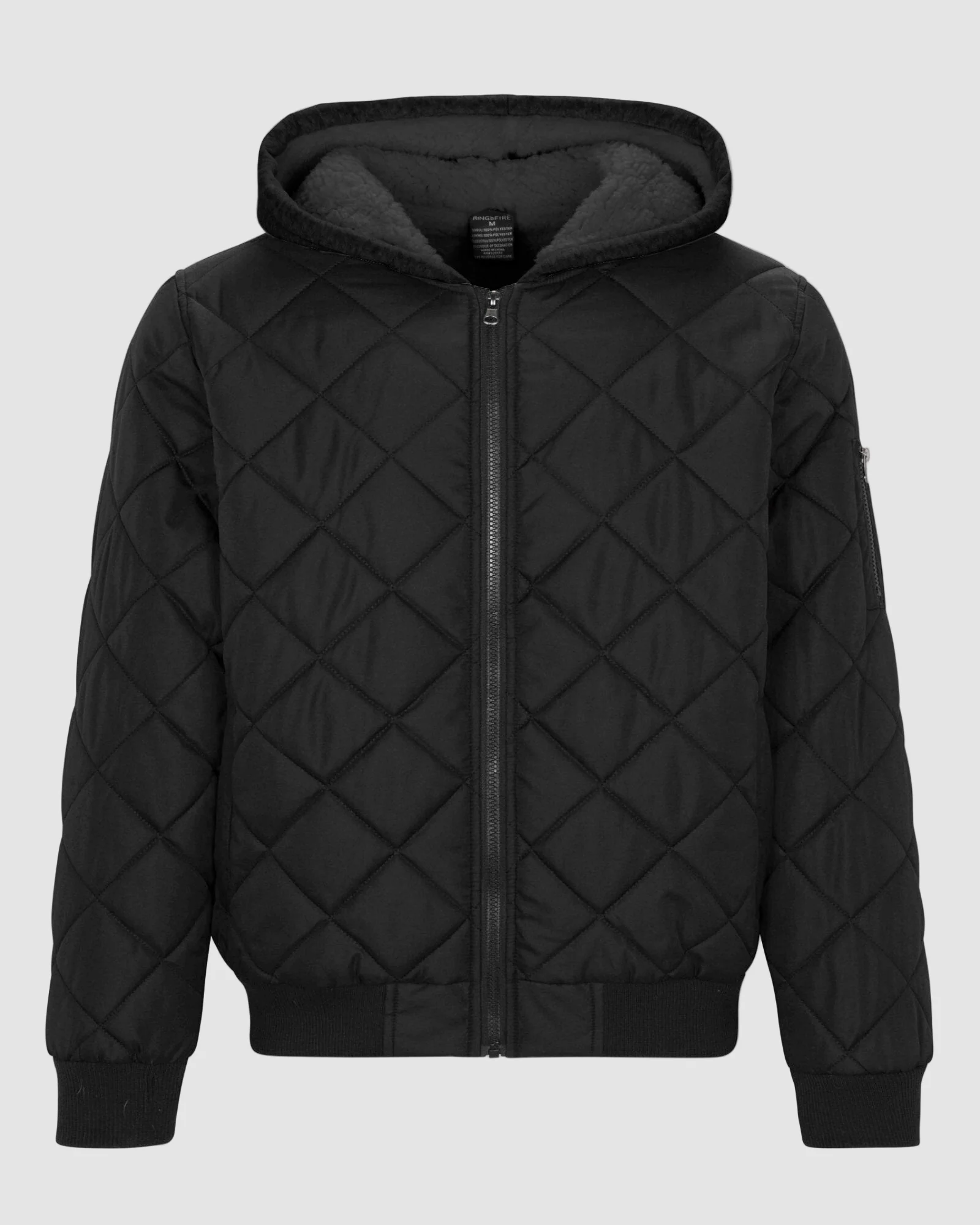 MEN'S RUFUS QUILTED BOMBER JACKET - Image 3