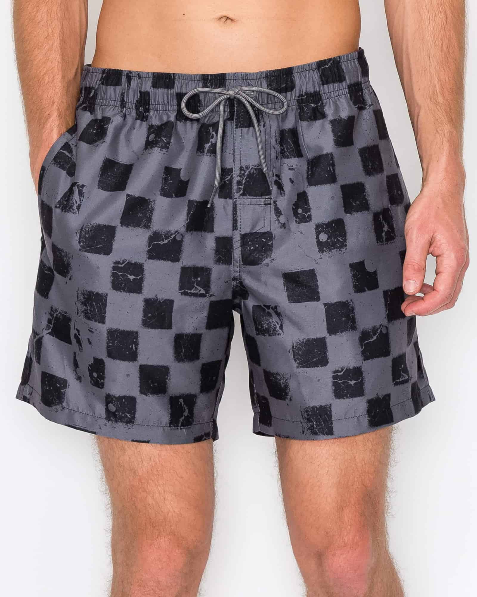 MEN'S SHADOW GRID SWIM SHORTS