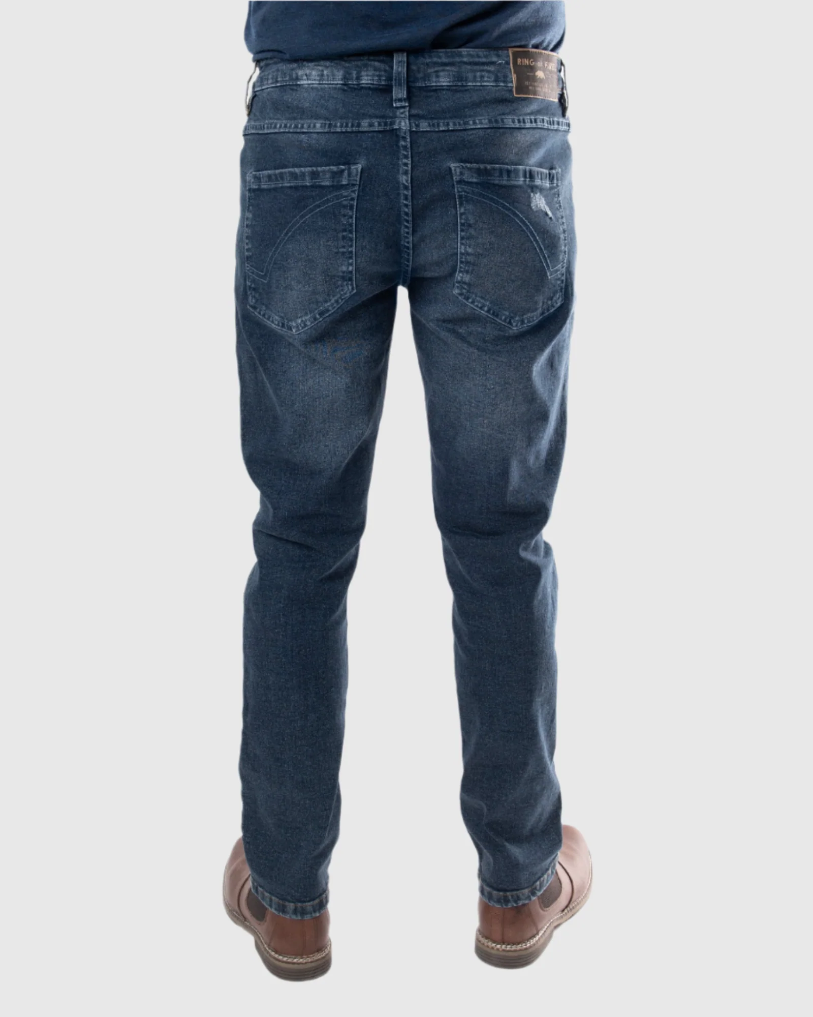 MEN'S STAMPEDE RIPPED STRAIGHT FIT JEANS - Image 10
