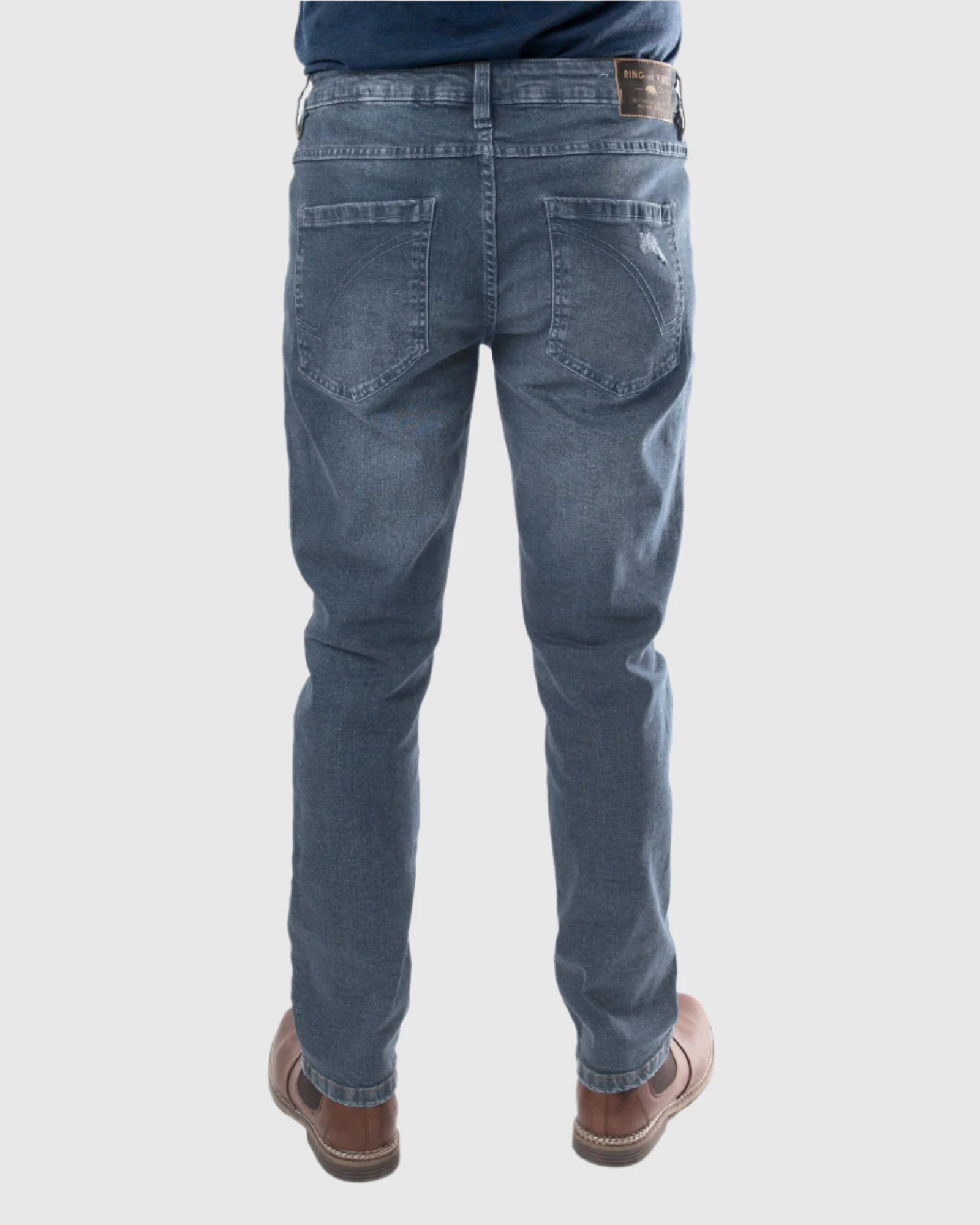 MEN'S STAMPEDE RIPPED STRAIGHT FIT JEANS - Image 16