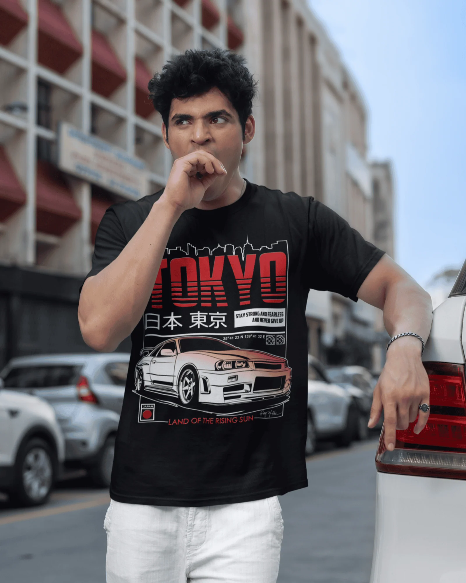 MEN'S TOKYO RISING SUN GRAPHIC TEE - Image 3
