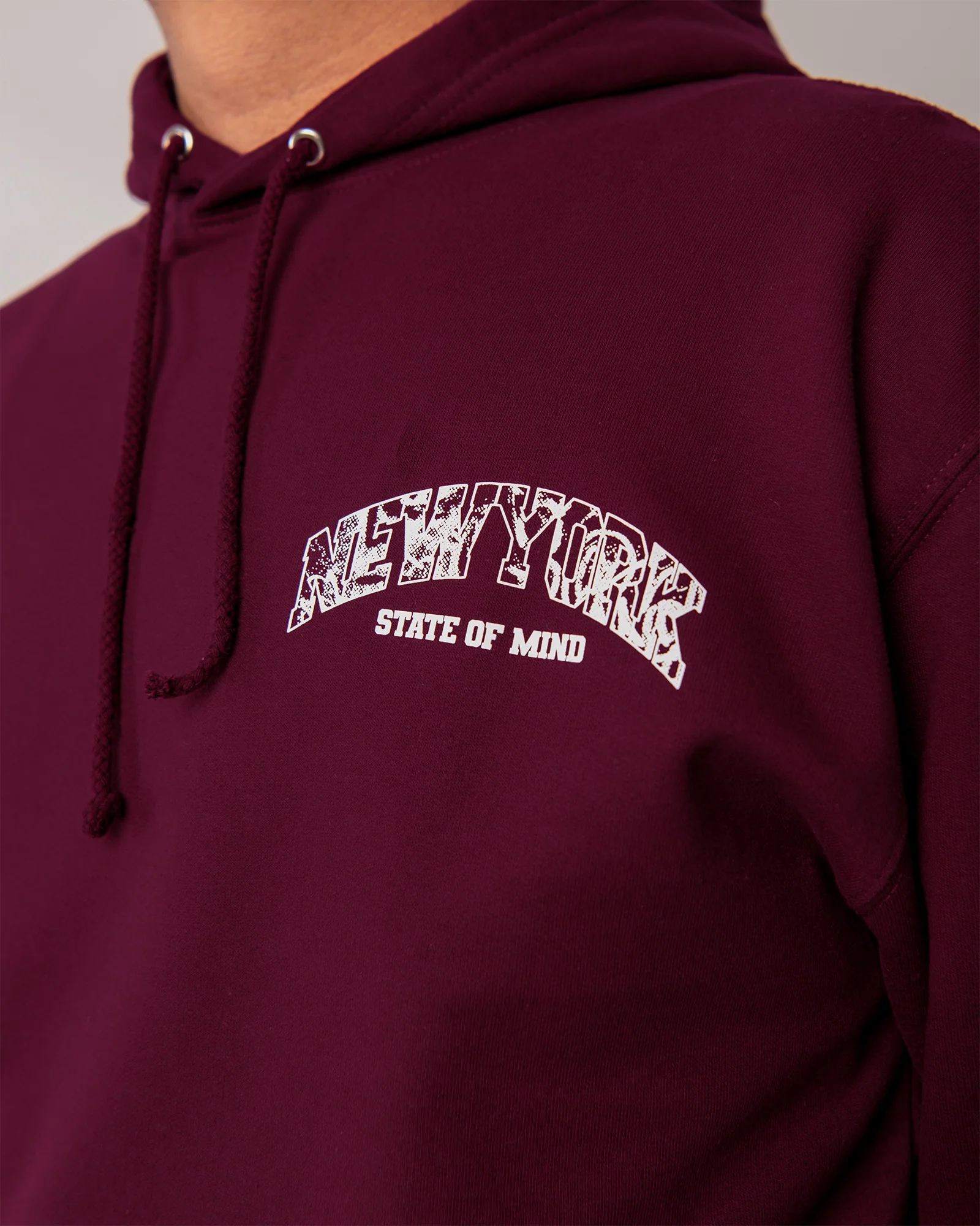 NEW YORK MINDSET FLEECE HOODIE - Image 4