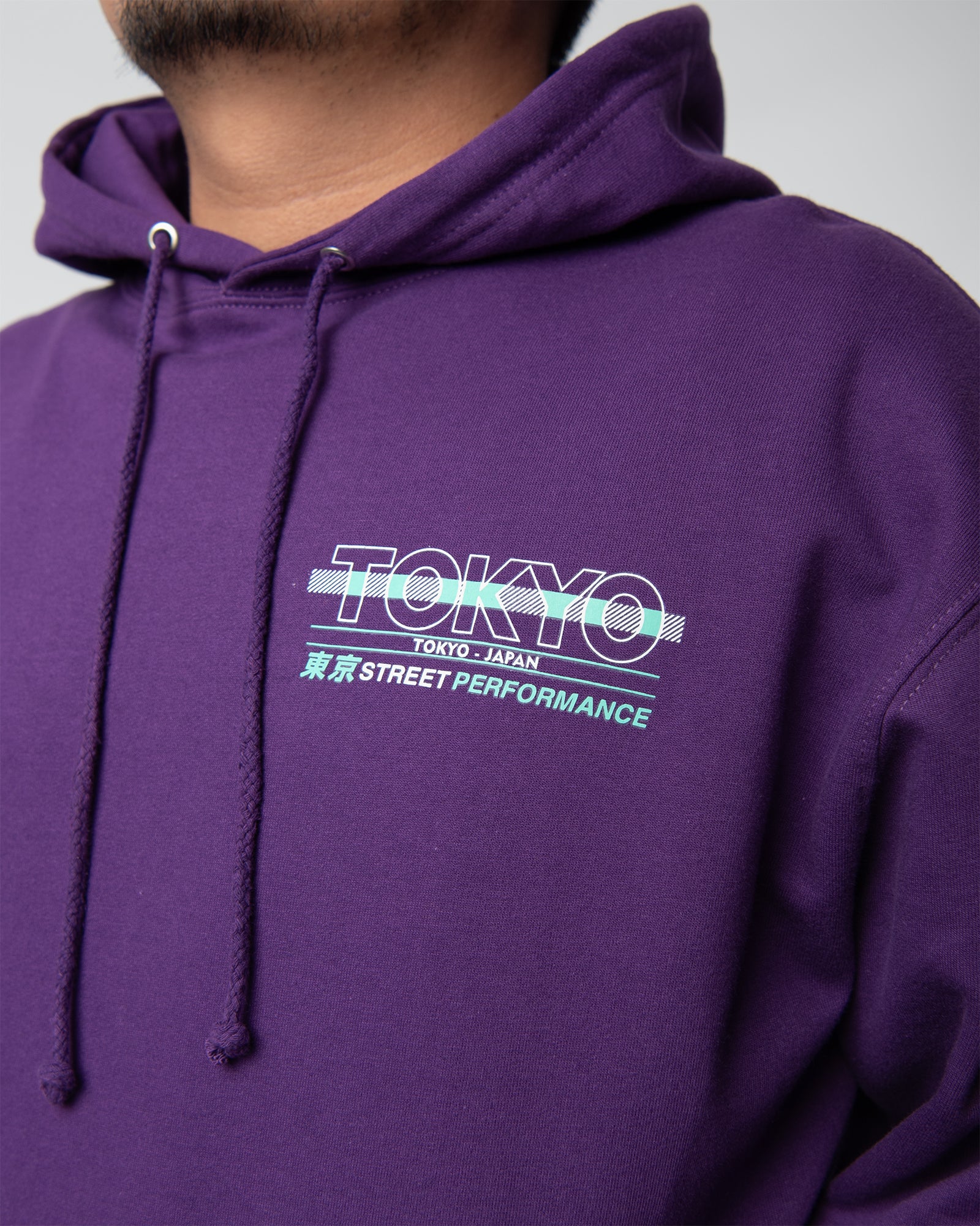 TOKYO BURNOUT FLEECE HOODIE - Image 4
