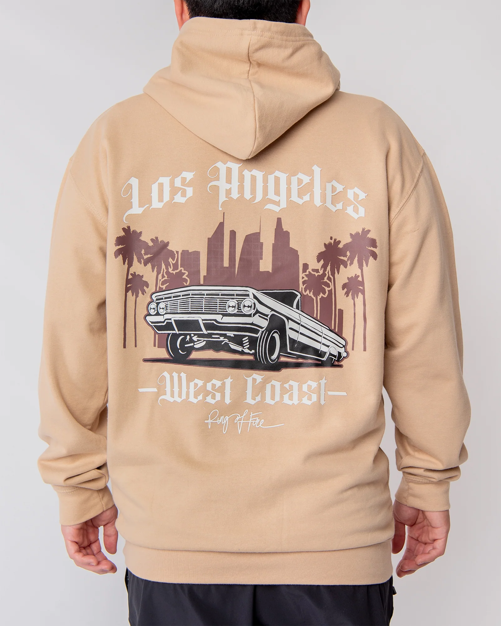 WEST COAST RIDER FLEECE HOODIE - Image 6